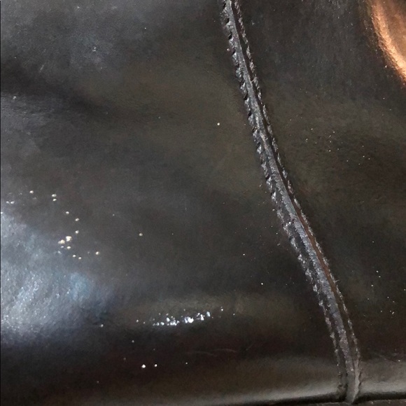 Vintage boho style tall leather blanket boots - Picture 8 of 8